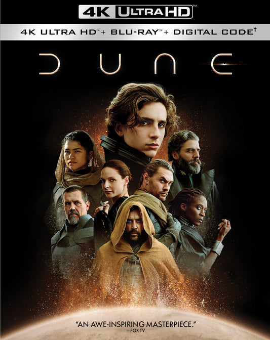 Dune [4K Ultra HD Blu-ray/Blu-ray] cover art