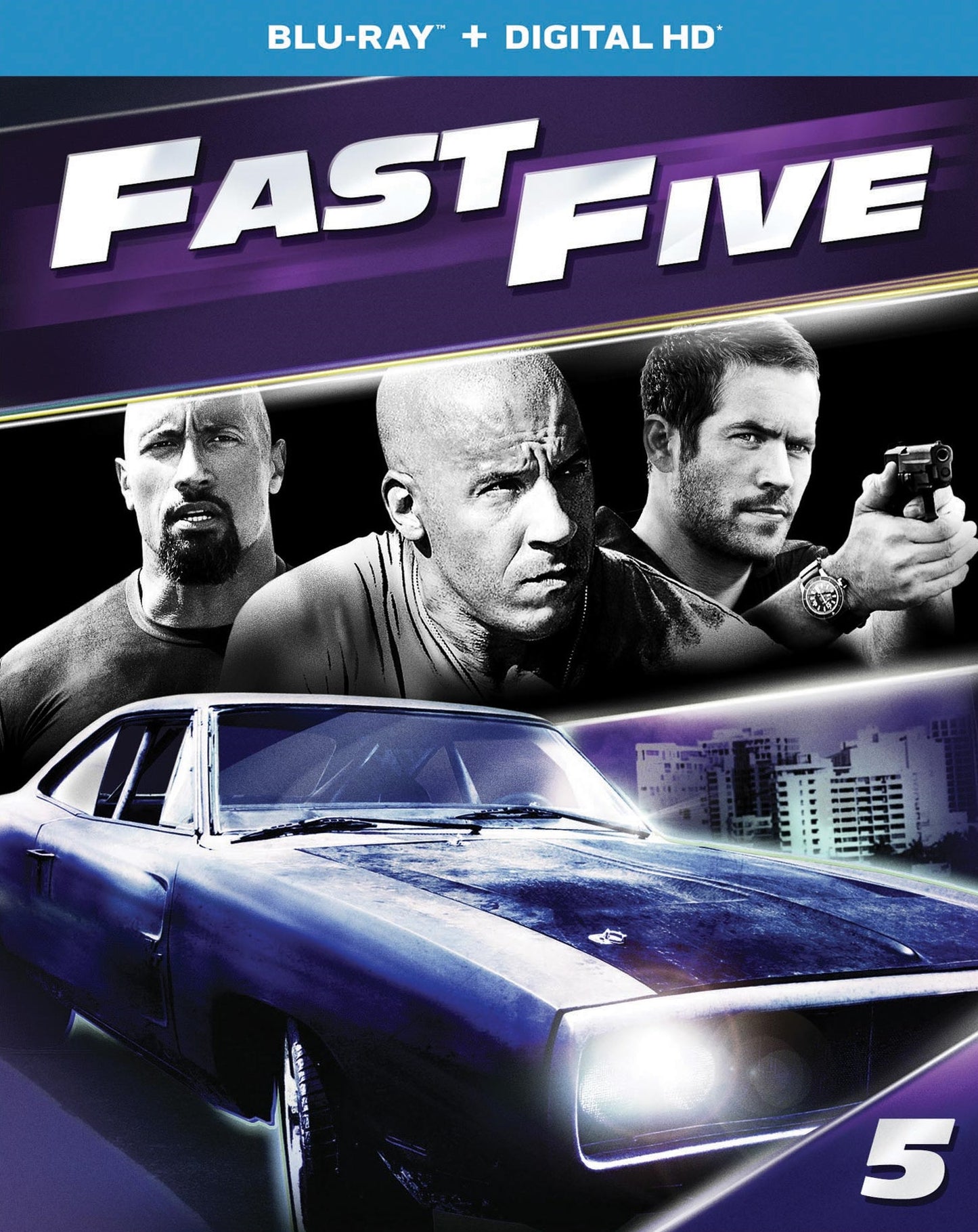 Fast Five [Blu-ray] cover art