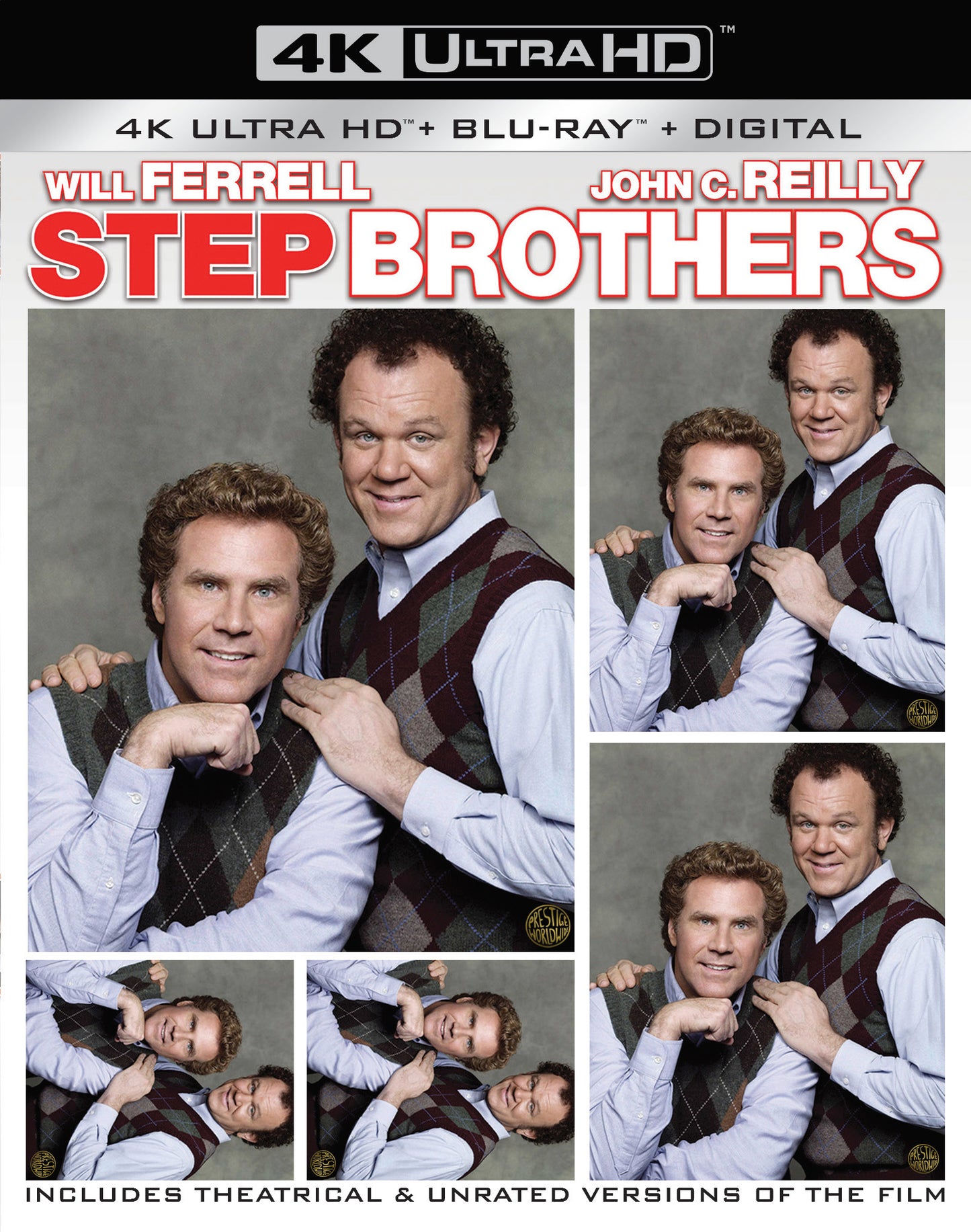 Step Brothers [Includes Digital Copy] [4K Ultra HD Blu-ray/Blu-ray] cover art