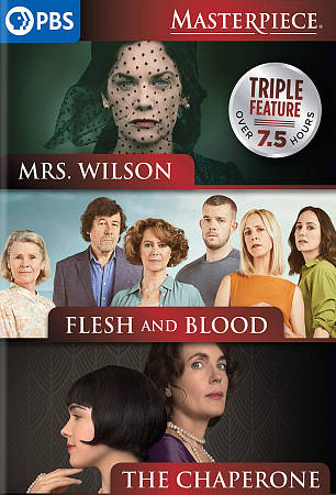 Masterpiece: Triple Feature: Mrs. Wilson/Flesh and Blood/The Chaperone cover art