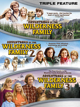 Adventures of the Wilderness Family Triple Feature cover art