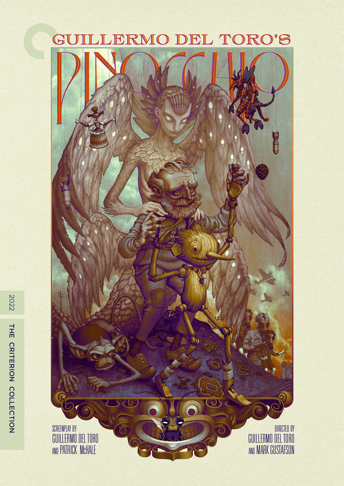 Guillermo del Toro’s Pinocchio [Criterion Collection] cover art
