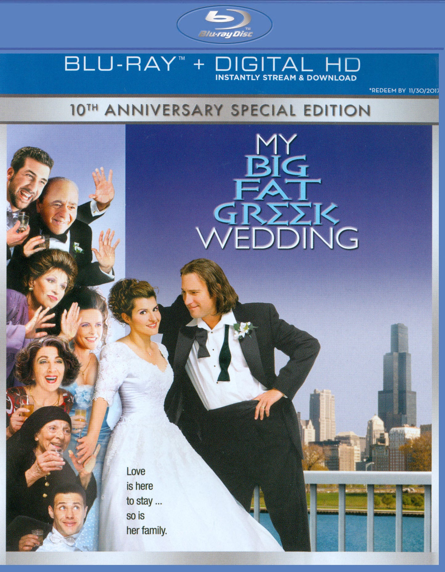 My Big Fat Greek Wedding [Includes Digital Copy] [Blu-ray] cover art