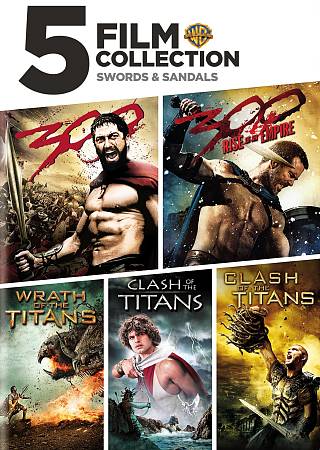 5 Film Collection: Swords and Sandals cover art
