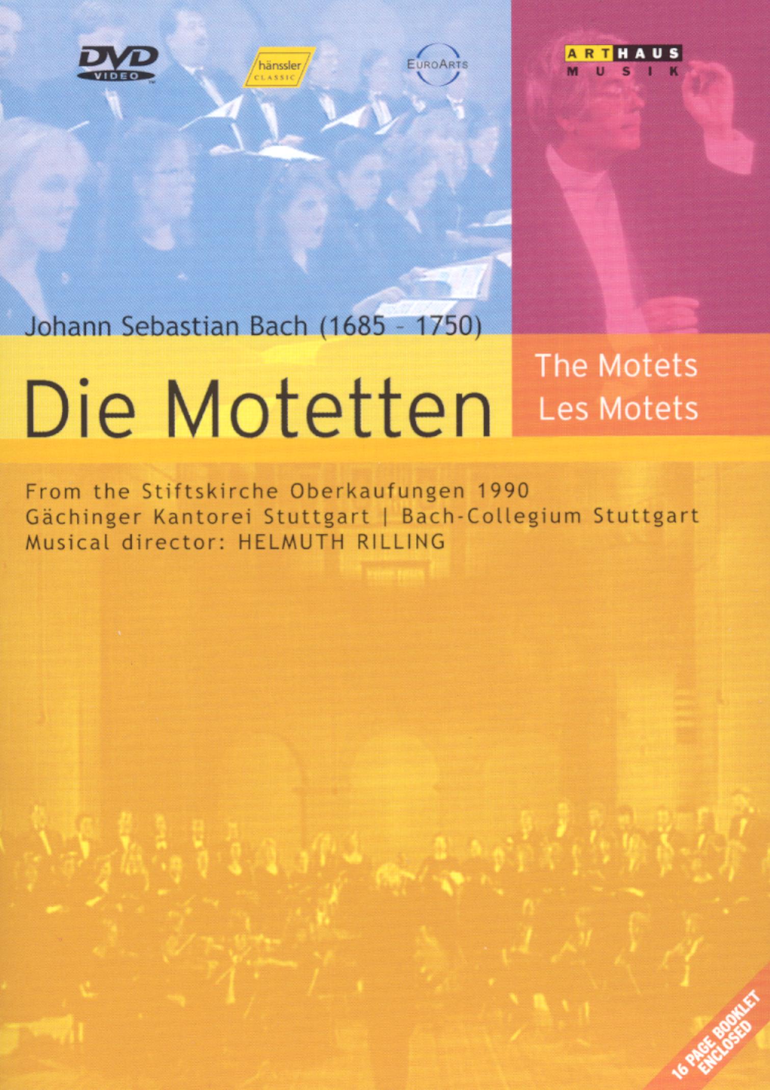 Johann Sebastian Bach - Motets cover art