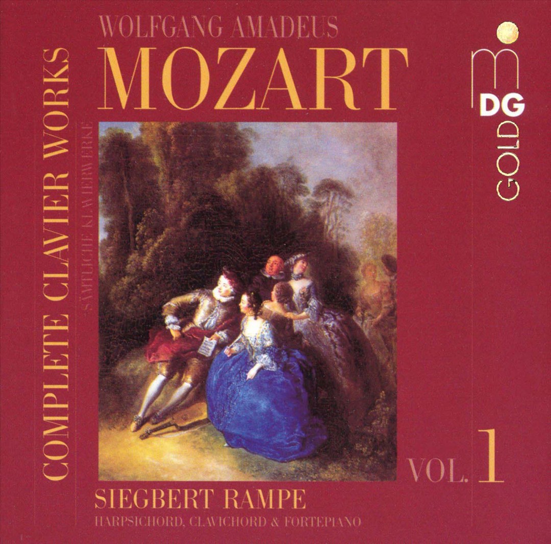 Mozart: Complete Clavier Works, Vol. 1 cover art