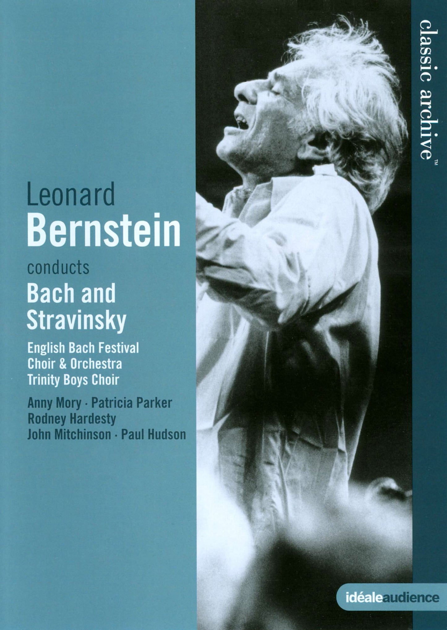 Bernstein Conducts Bach and Stravinsky [Video] cover art
