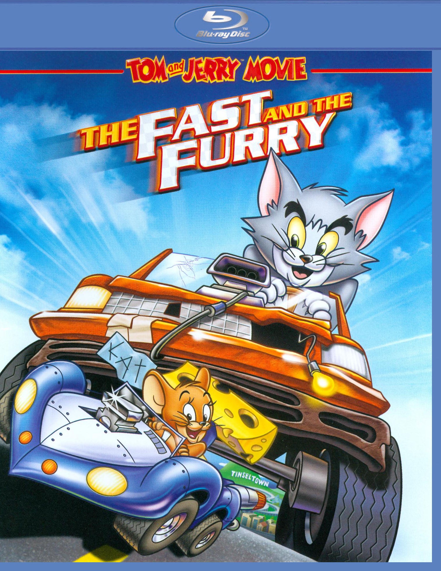 Tom and Jerry: The Fast and the Furry [Blu-ray] cover art