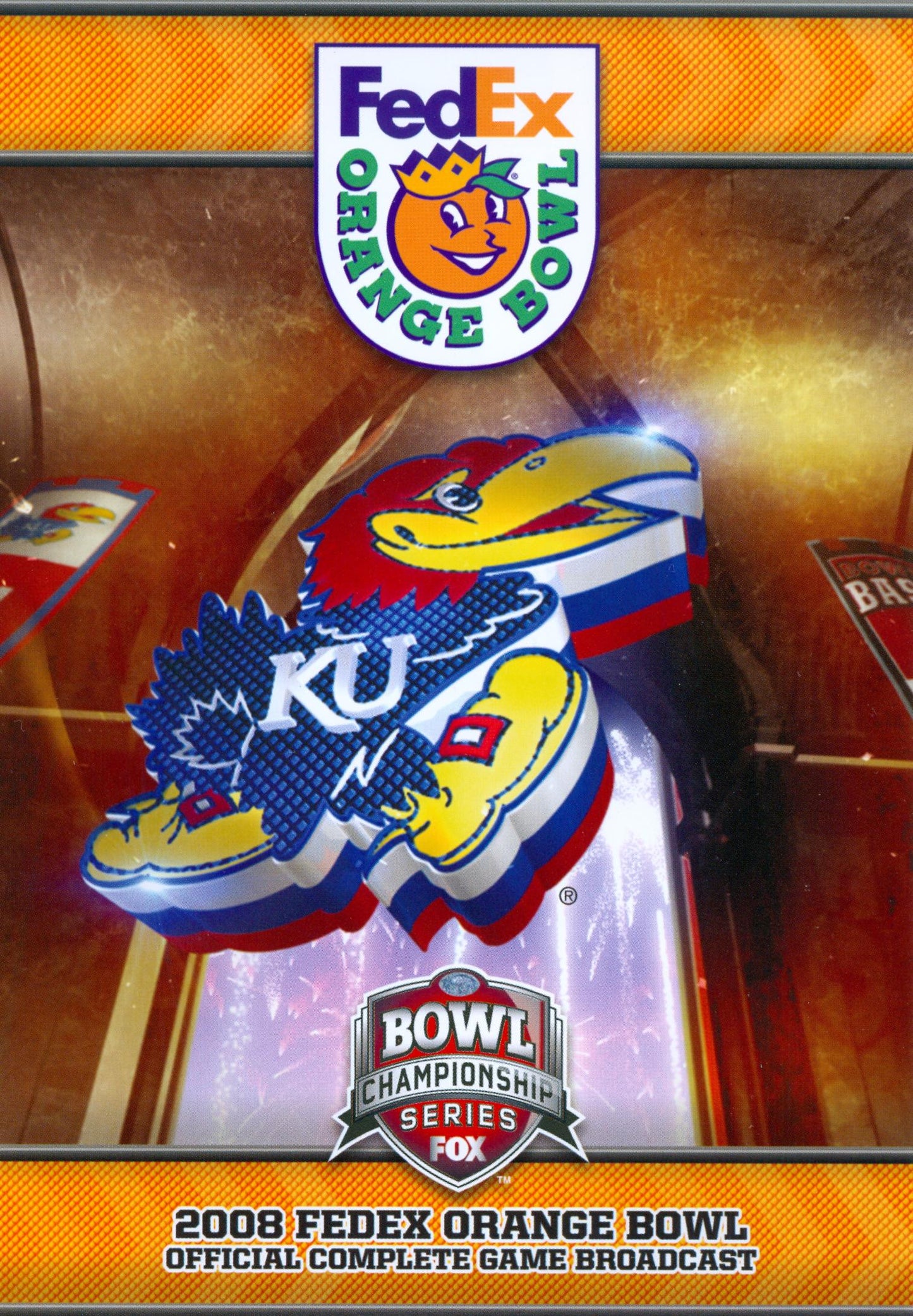 2008 FedEx Orange Bowl cover art