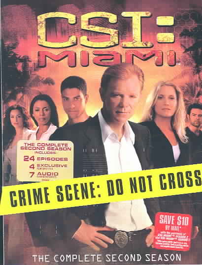CSI: Miami - The Complete Second Season cover art