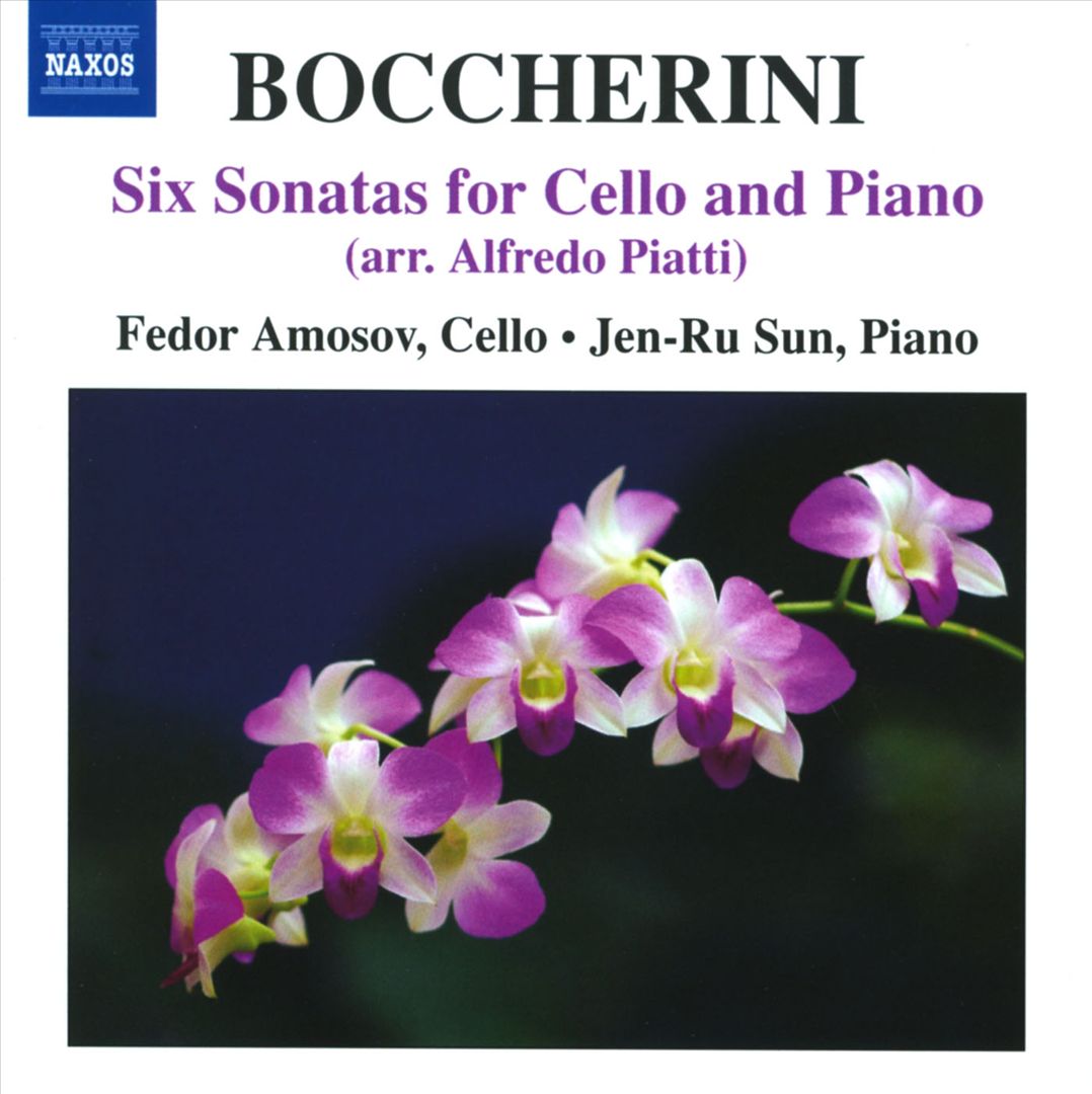Boccherini: Six Sonatas for Cello and Piano cover art