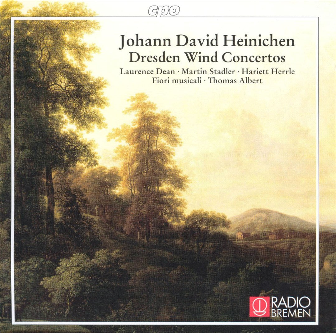 Johann David Heinichen: Dresden Wind Concertos cover art