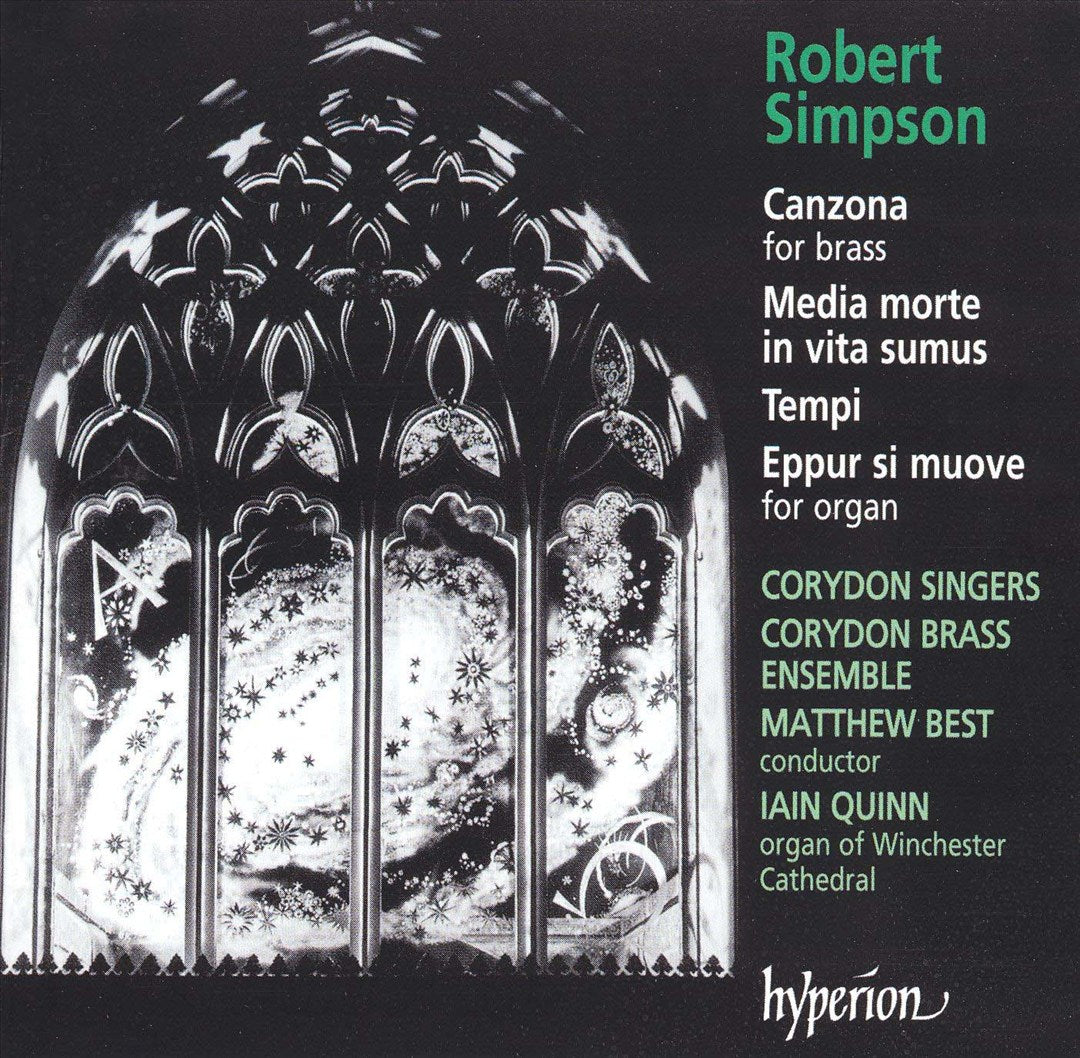Robert Simpson: Cazona; Media morte in vita sumus; Tempi; Eppur si muove cover art
