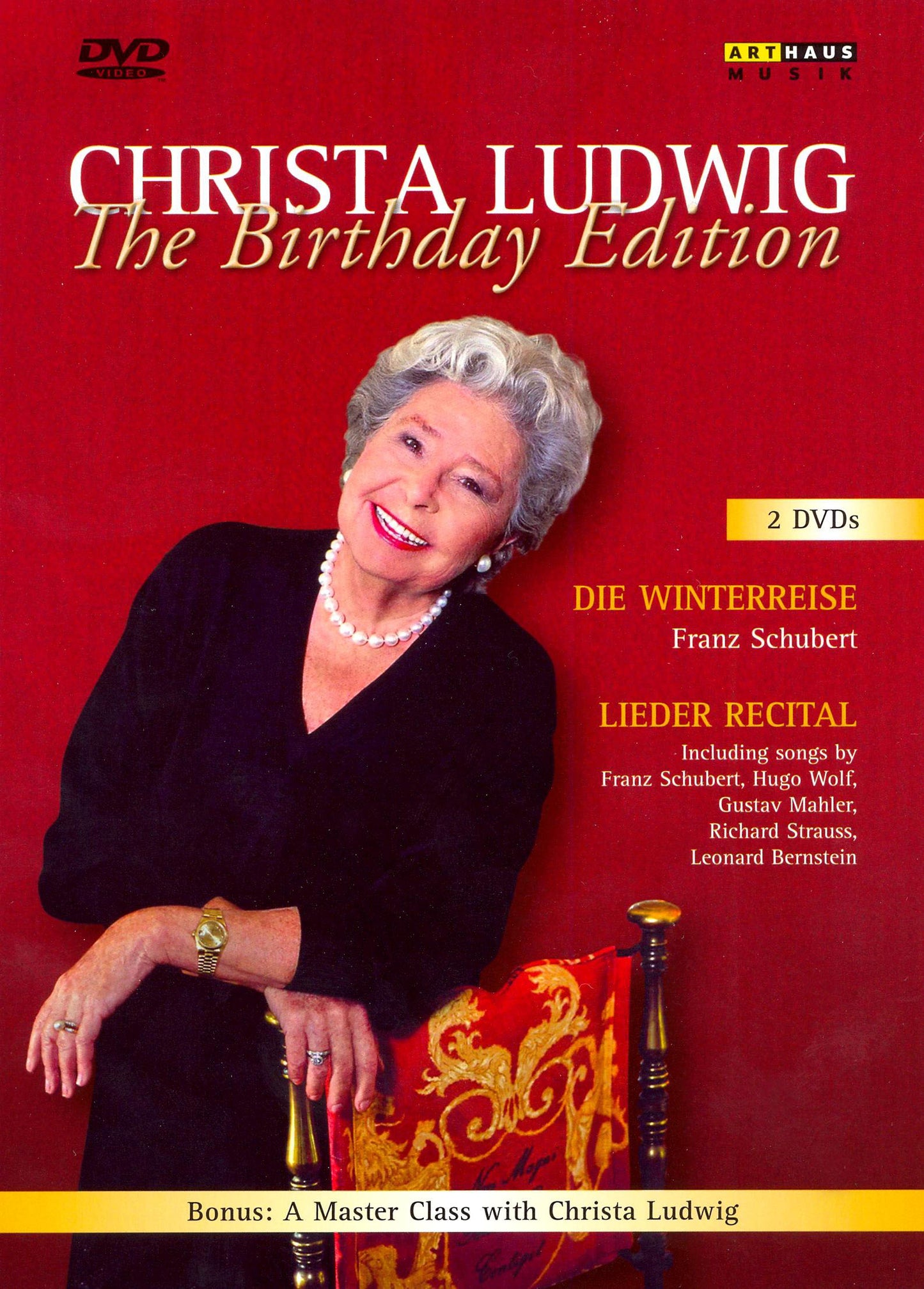 Christa Ludwig: The Birthday Edition (2 Dvd) cover art
