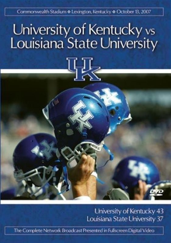 2007 Kentucky vs. LSU cover art