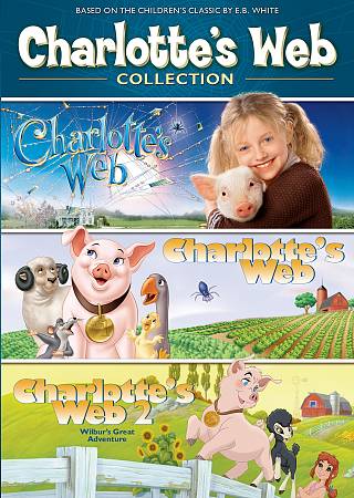 Charlotte's Web 3 Movie Collection cover art
