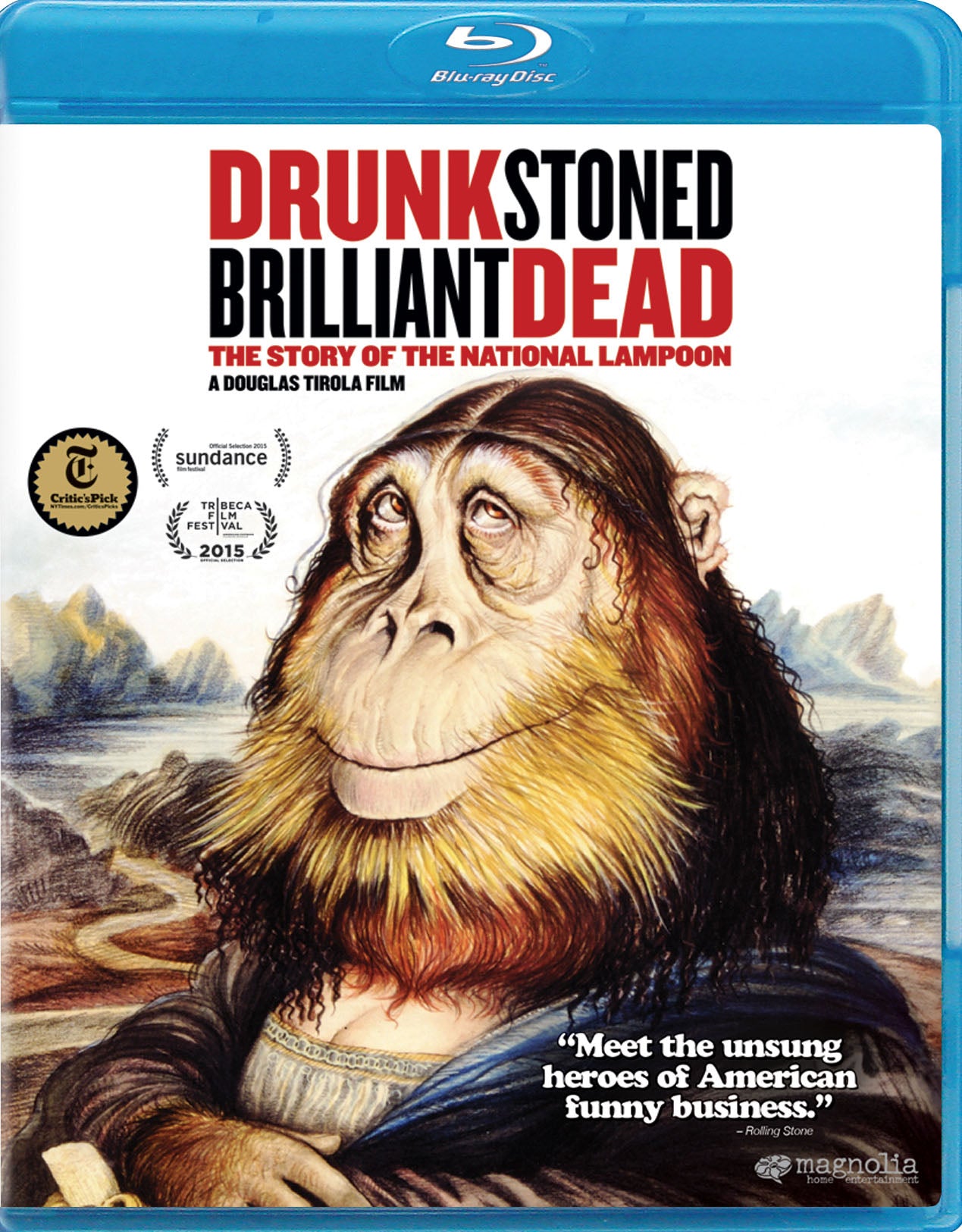 Drunk Stoned Brilliant Dead: The Story of the National Lampoon [Blu-ray] cover art
