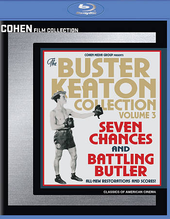 Buster Keaton Collection Vol. 3 cover art
