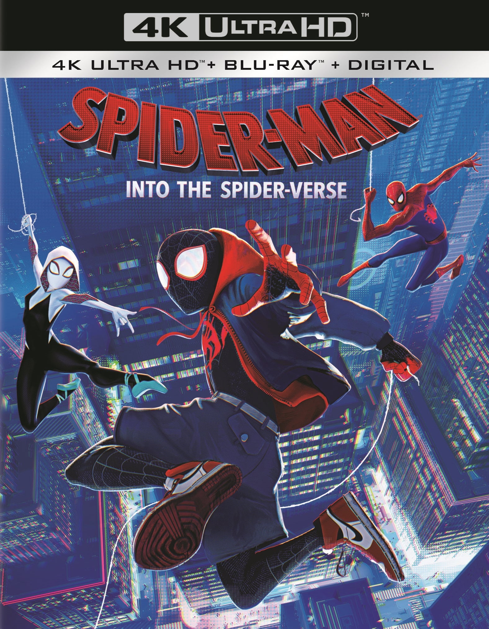 Spider-Man: Into the Spider-Verse [4K Ultra HD Blu-ray/Blu-ray] cover art