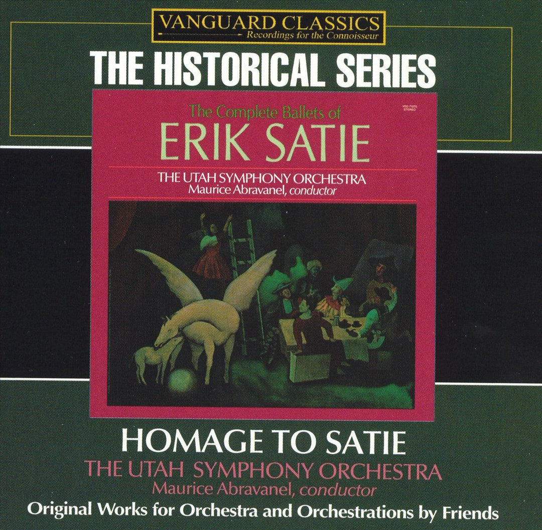 Homage to Satie cover art