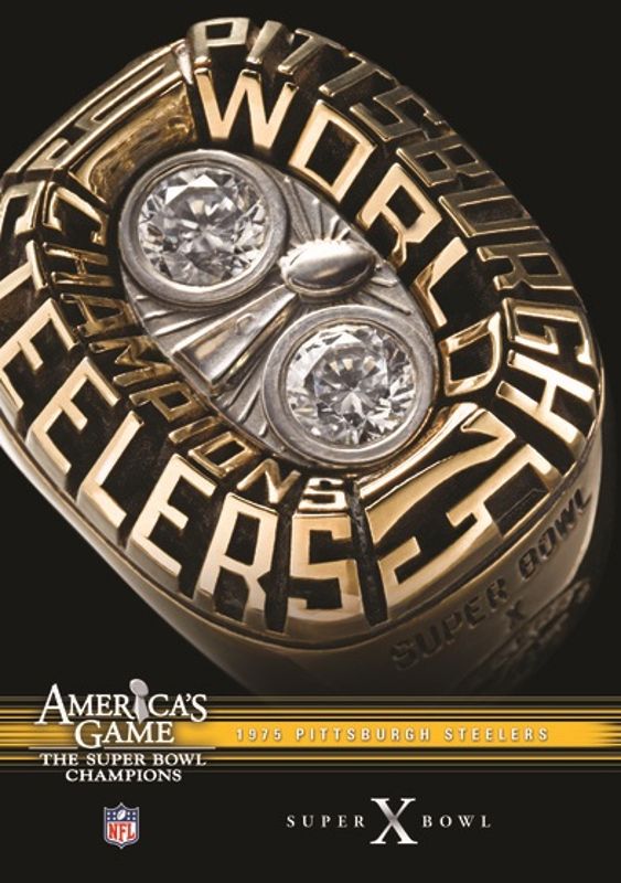 NFL: America's Game - 1975 Pittsburgh Steelers - Super Bowl X cover art