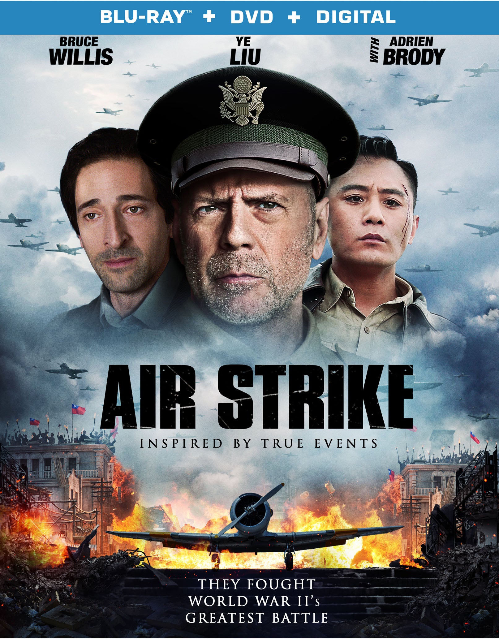 Air Strike [Includes Digital Copy] [Blu-ray/DVD] cover art
