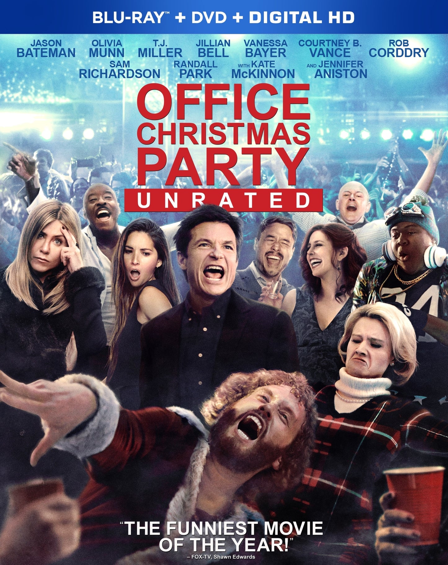 Office Christmas Party [Includes Digital Copy] [Blu-ray] cover art