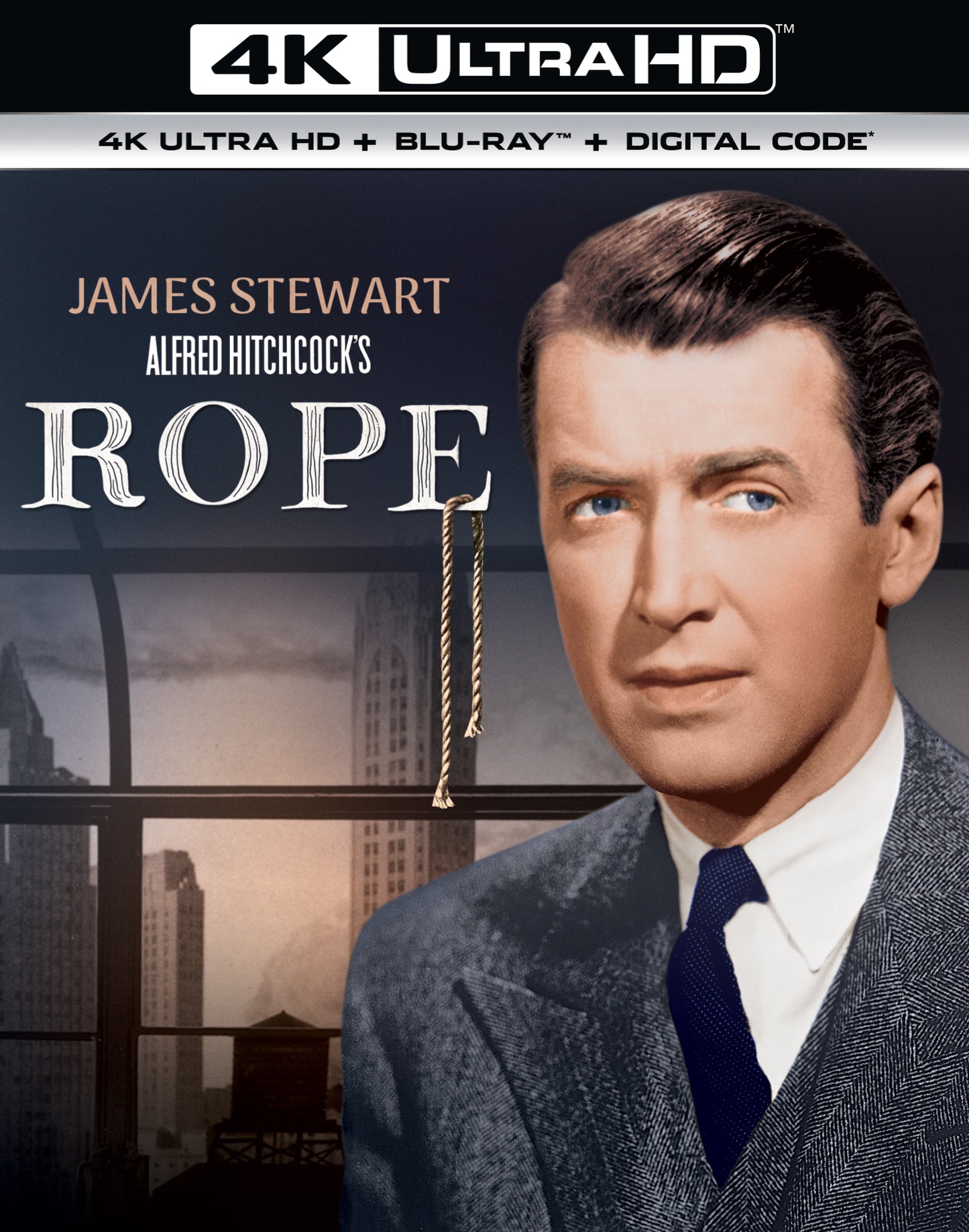 Rope [Includes Digital Copy] [4K Ultra HD Blu-ray/Blu-ray] cover art