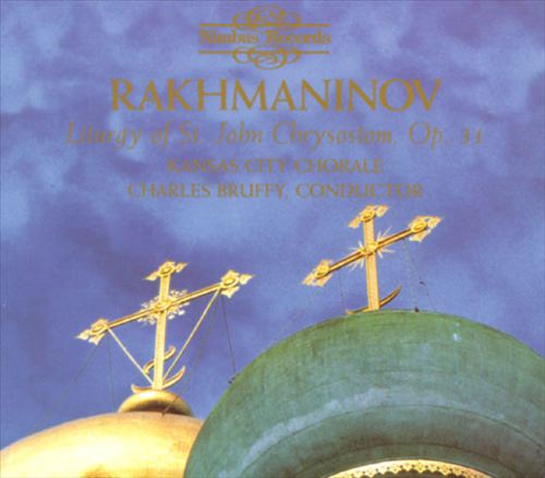 Sergey Rachmaninov: Liturgy of St. John Chrysostom, Op. 31 cover art