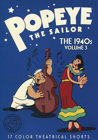 Popeye the Sailor: The 1940s - Volume 3 cover art