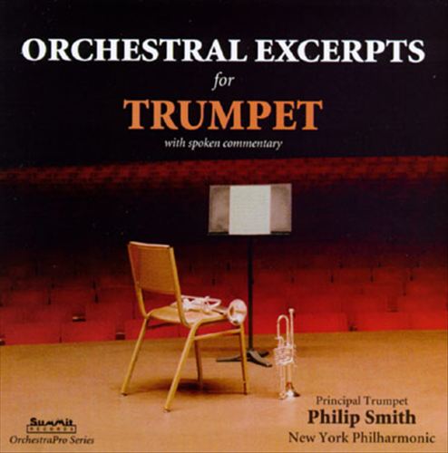 Orchestral Excerpts For Trumpet cover art