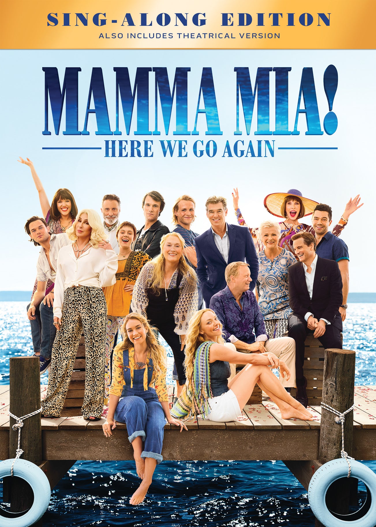 Mamma Mia! Here We Go Again cover art