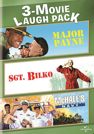 3-Movie Laugh Pack: Major Payne/Sgt. Bilko/McHale's Navy cover art