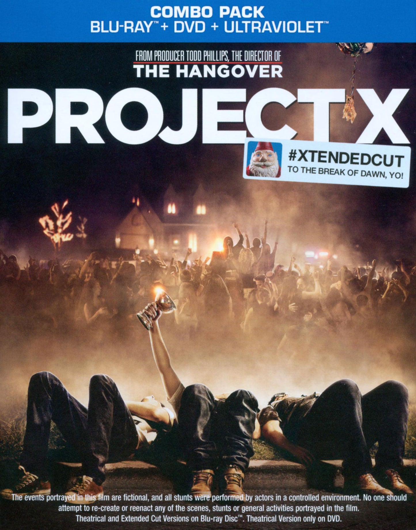 Project X [Blu-ray/DVD] [Extended Cut] [Includes Digital Copy] cover art