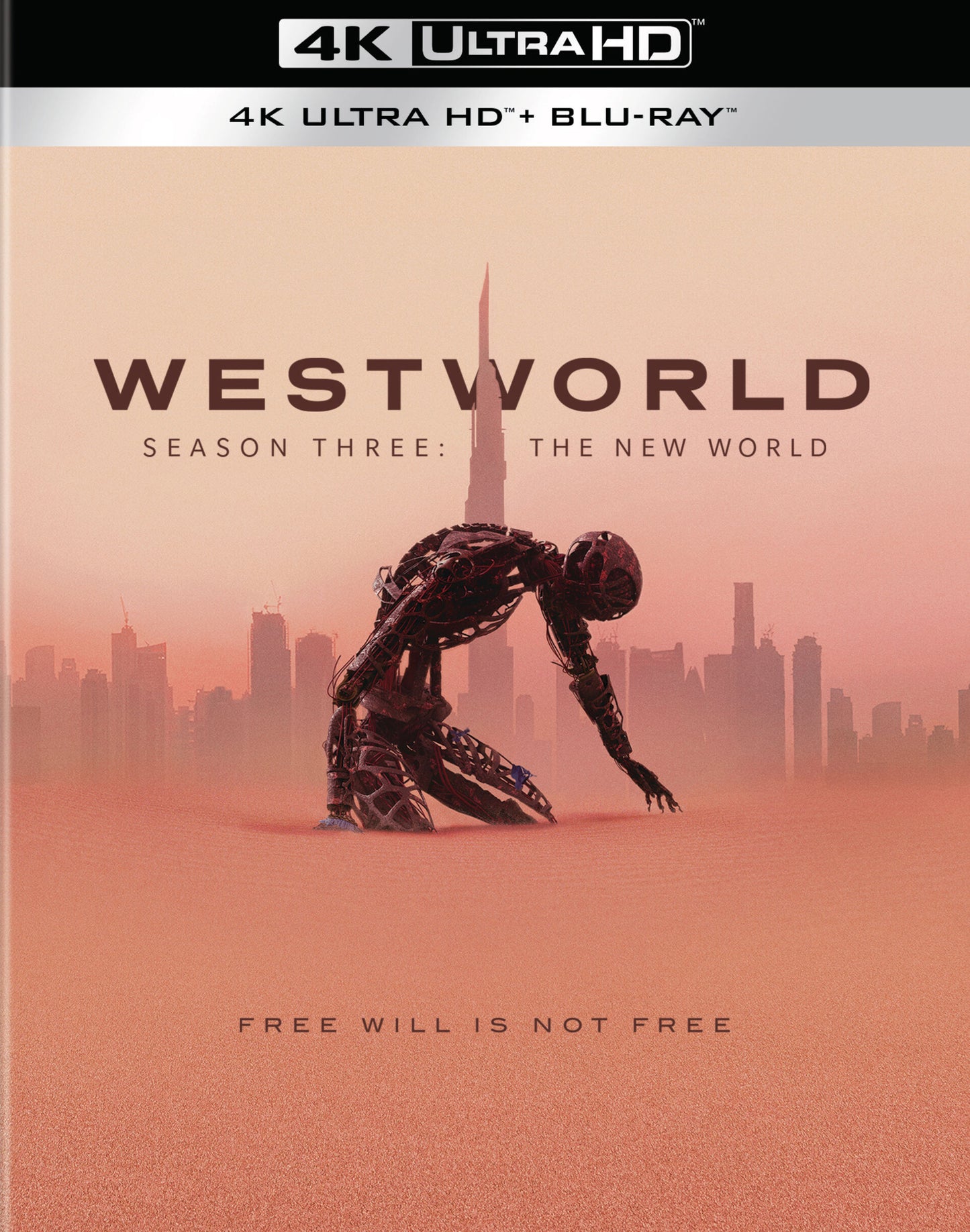 Westworld: Season Three - The New World [4K Ultra HD Blu-ray/Blu-ray] cover art