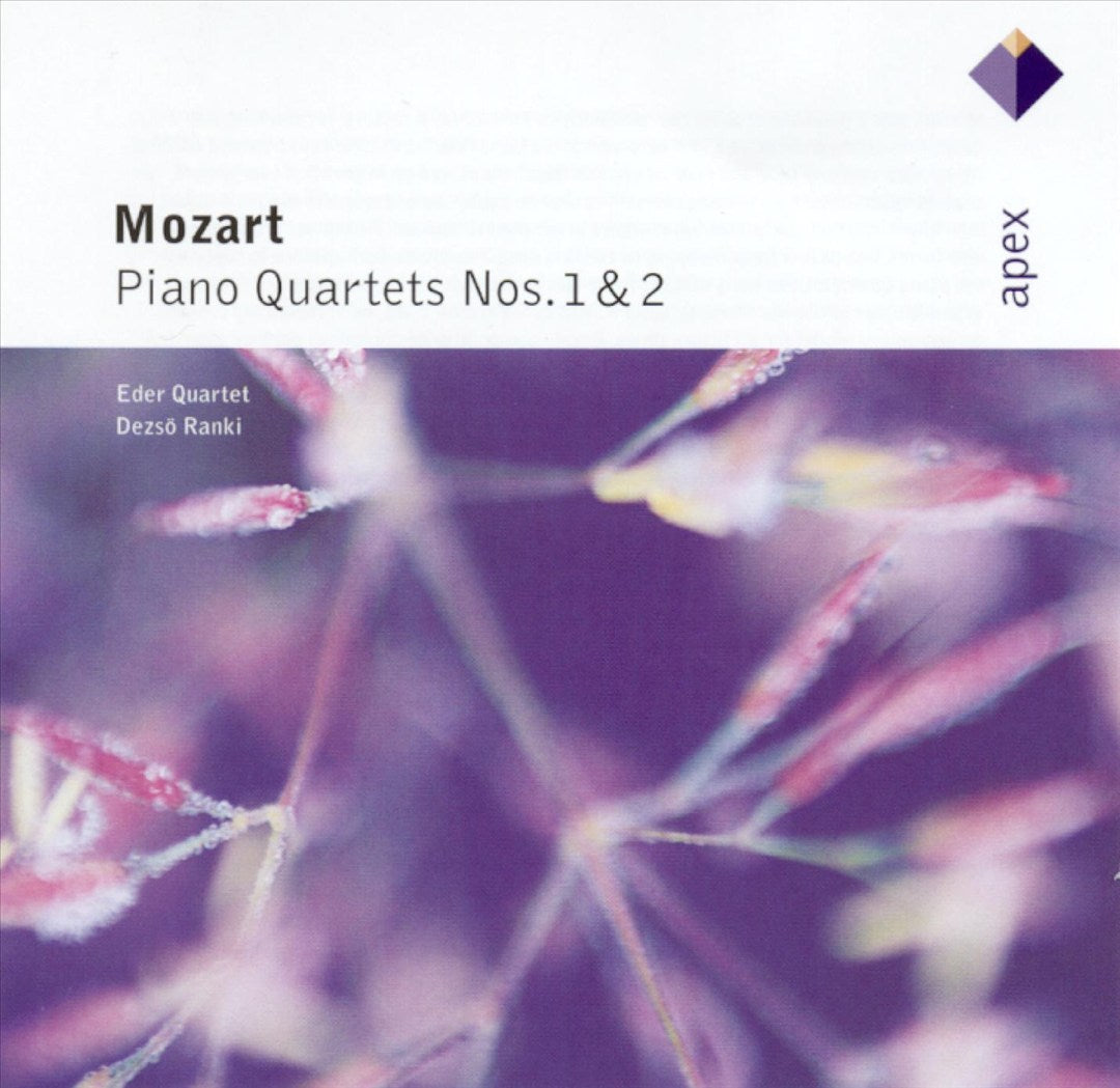 Mozart: Piano Quartets Nos. 1 & 2 cover art