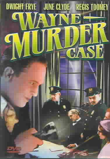 Wayne Murder Case cover art