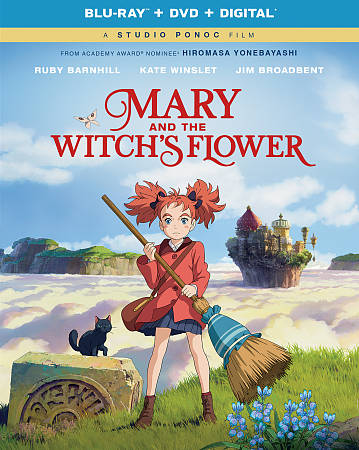 Mary and the Witch's Flower [Includes Digital Copy] [Blu-ray] cover art