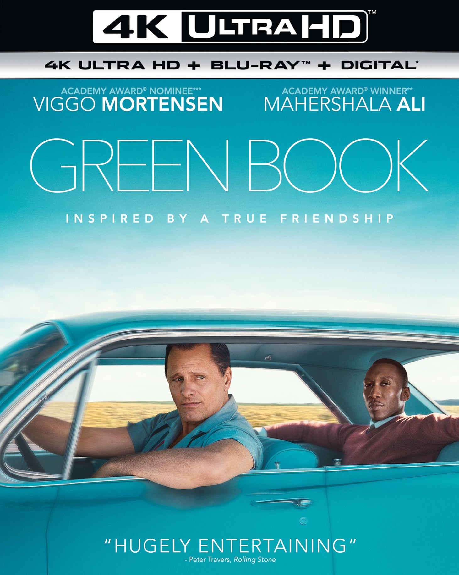 Green Book [Includes Digital Copy] [4K Ultra HD Blu-ray/Blu-ray] cover art