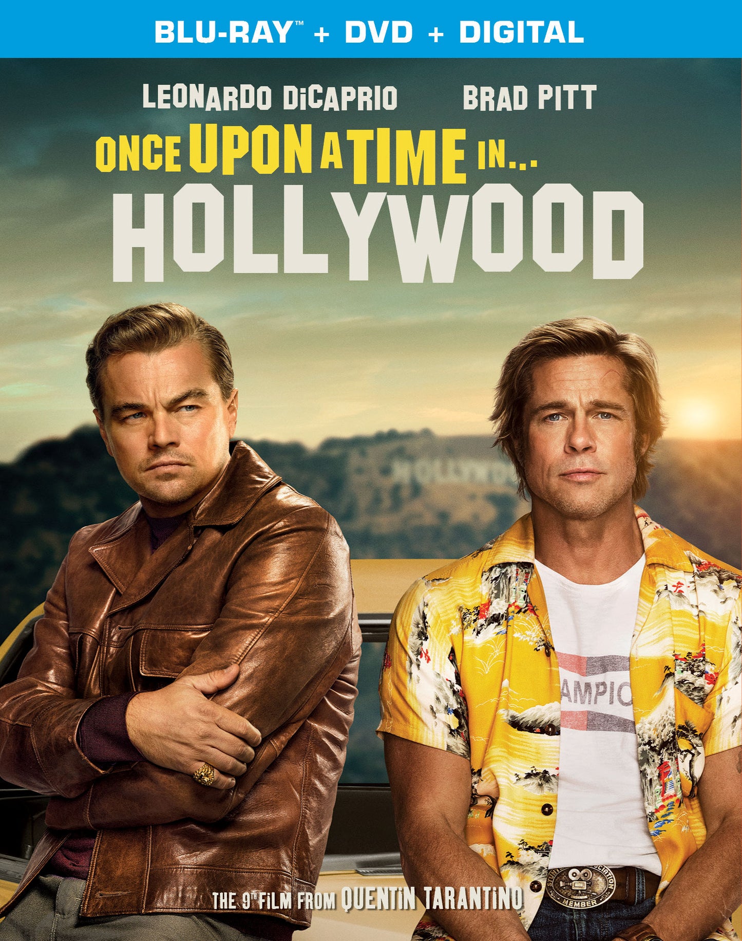 Once Upon a Time in Hollywood [Includes Digital Copy] [Blu-ray/DVD] cover art