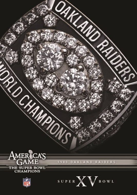 NFL: America's Game - 1980 Oakland Raiders - Super Bowl XV cover art