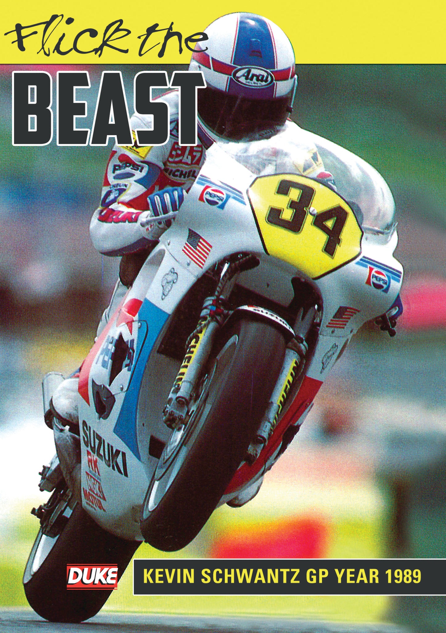 Flick the Beast: Kevin Schwantz - GP Year 1989 cover art