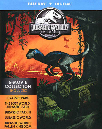 Jurassic World 5-Movie Collection cover art