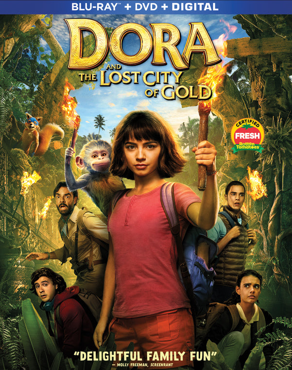 Dora and the Lost City of Gold [Includes Digital Copy] [Blu-ray/DVD] cover art