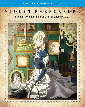 Violet Evergarden I: Eternity and the Auto Memory Doll [Blu-ray/DVD] cover art