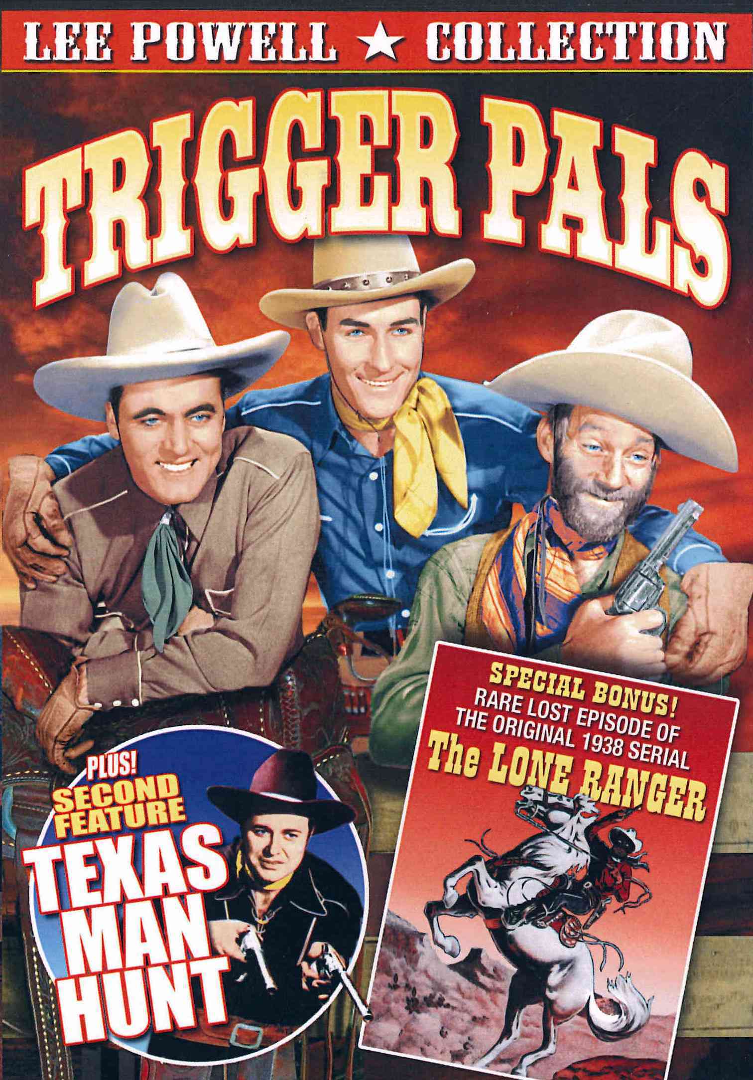 Lee Powell Collection: Trigger Pals/Texas Man Hunt cover art
