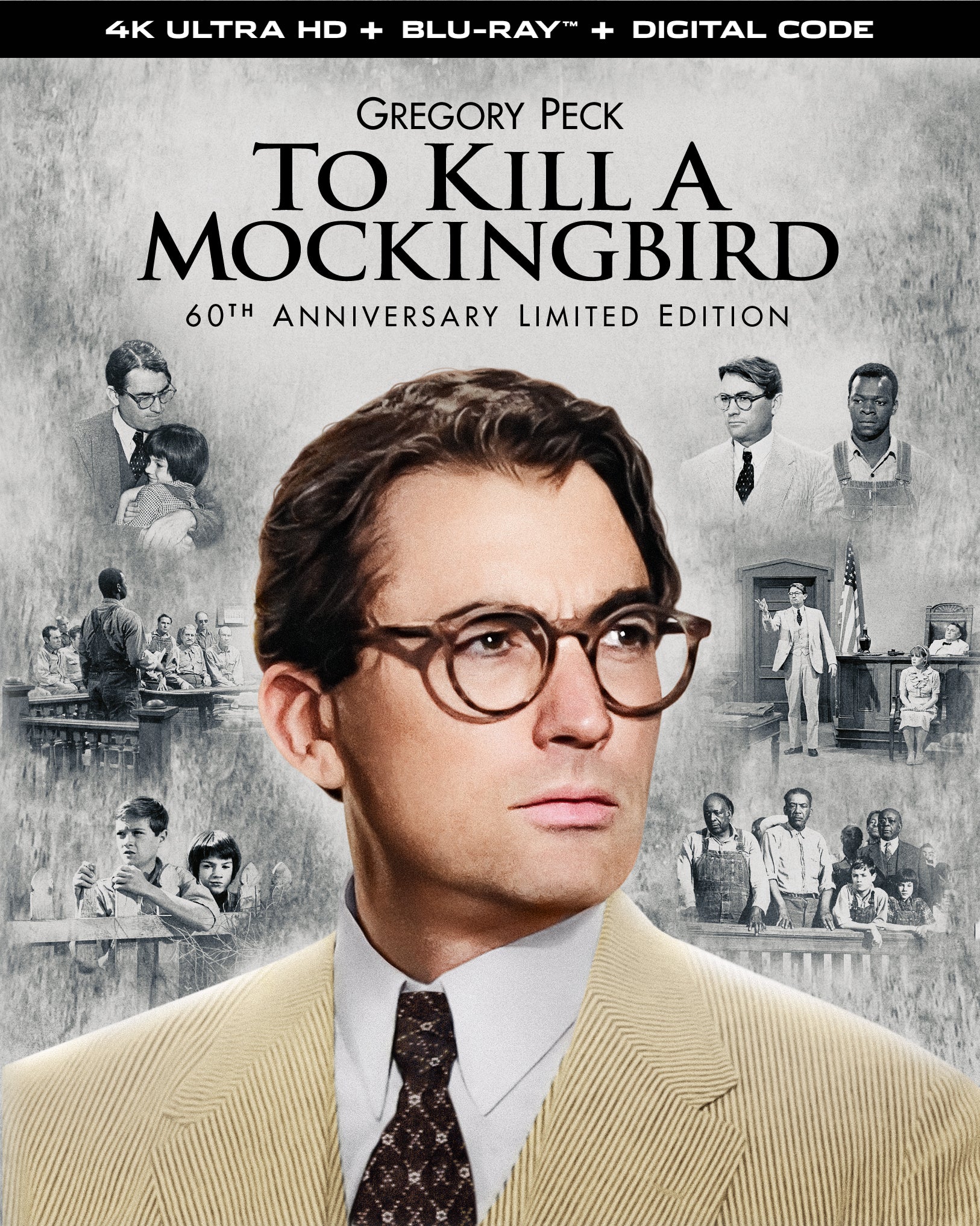 To Kill a Mockingbird [60th Anniversary] [Limited Edition] [4K Ultra HD Blu-ray/Blu-ray] cover art