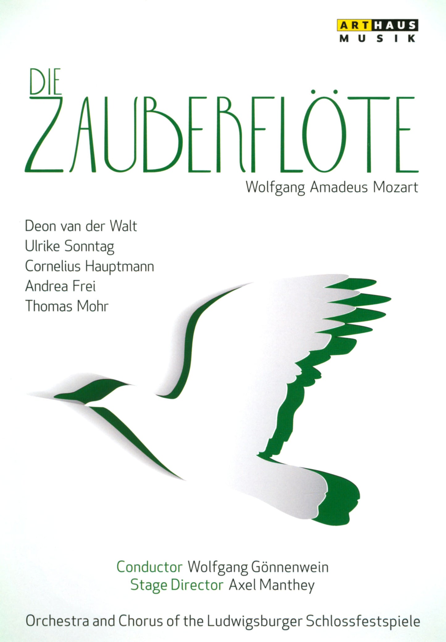 Mozart: Die Zauberflöte [Video] cover art