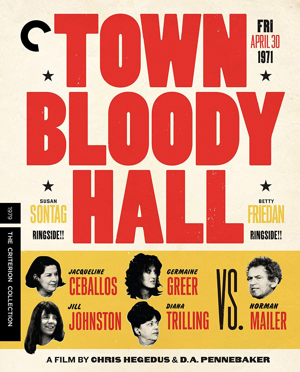 Town Bloody Hall [Criterion Collection] [Blu-ray] cover art