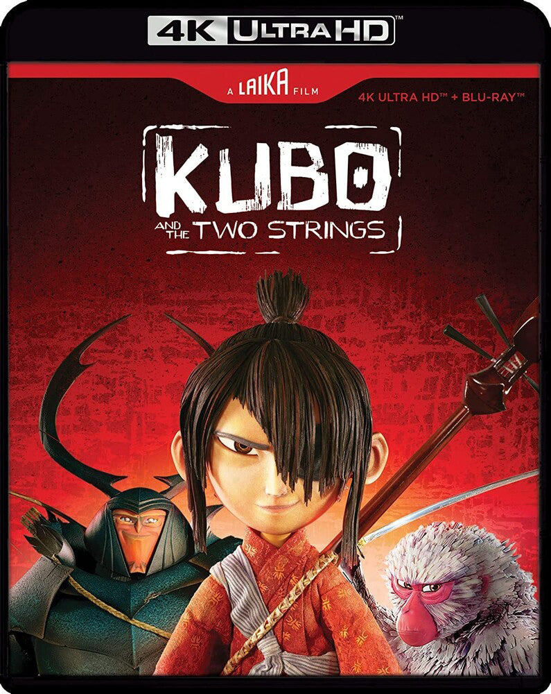 Kubo and the Two Strings [4K Ultra HD Blu-ray] cover art